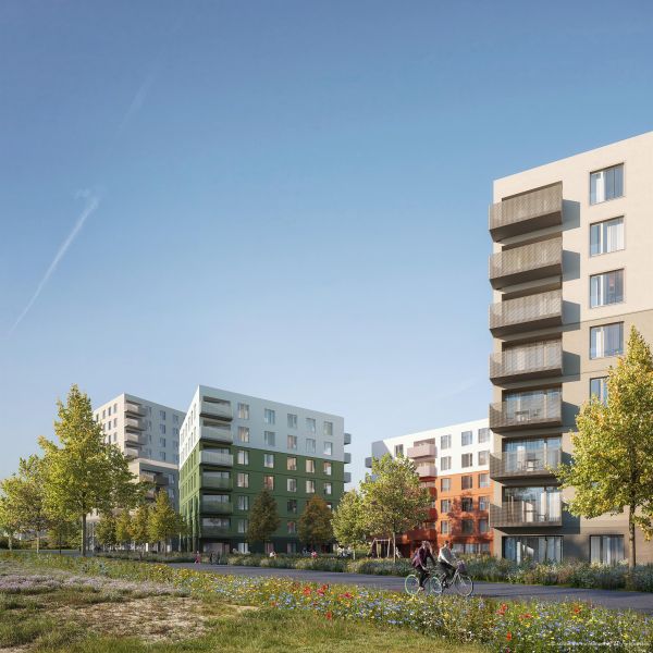 Neubau: Familienwohnung in ruhiger Grünlage