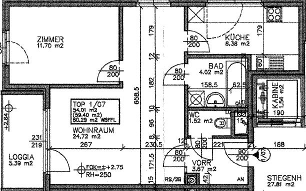 BASTLERWOHNUNG Gefrderte 2-Zimmer-Wohnung /  / 1100 Wien / Bild 2