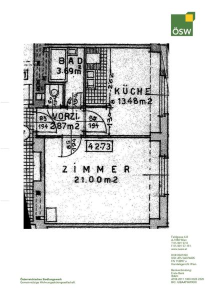 Gemtlicher Einzelwohnraum in Dbling /  / 1190 Wien / Bild 1