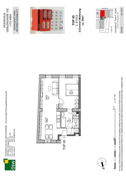 Charmante 2-Zimmer-Wohnung in ruhiger Lage des 17. Bezirks - /  / 1170&nbsp;Wien / Bild 4