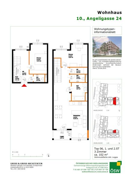 Geräumige 3-Zimmer -Wohnung mit Kaufoption