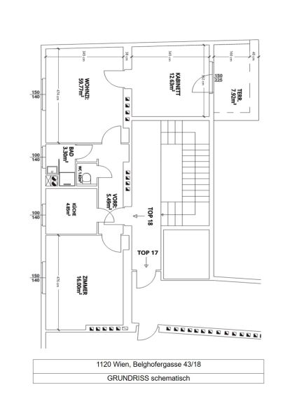 Frisch sanierte 3-Zimmer-Wohnung /  / 1120 Wien / Bild 1
