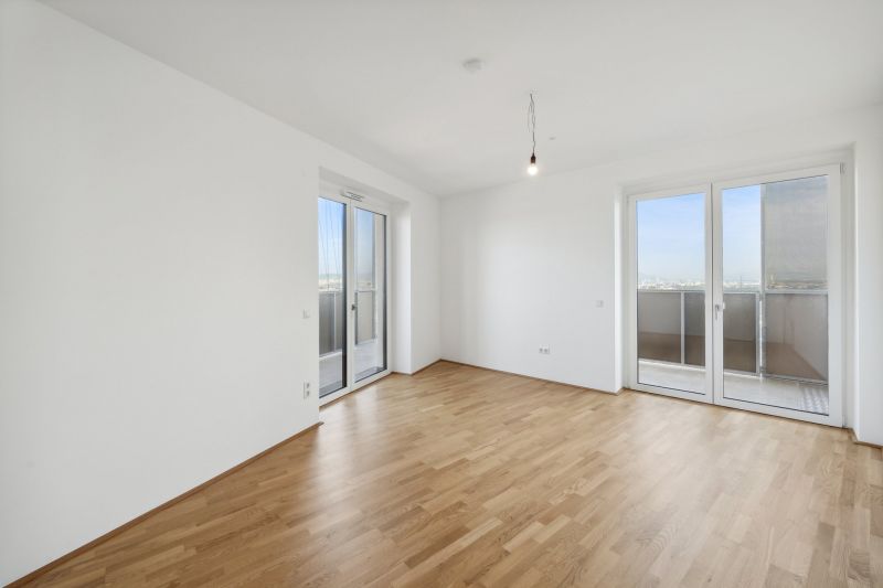 Lichtdurchflutete 4-Zimmer-Wohnung im 29. Stock des Q-TOWERs - exklusiver Wohnkomfort  /  / 1030 Wien / Bild 9