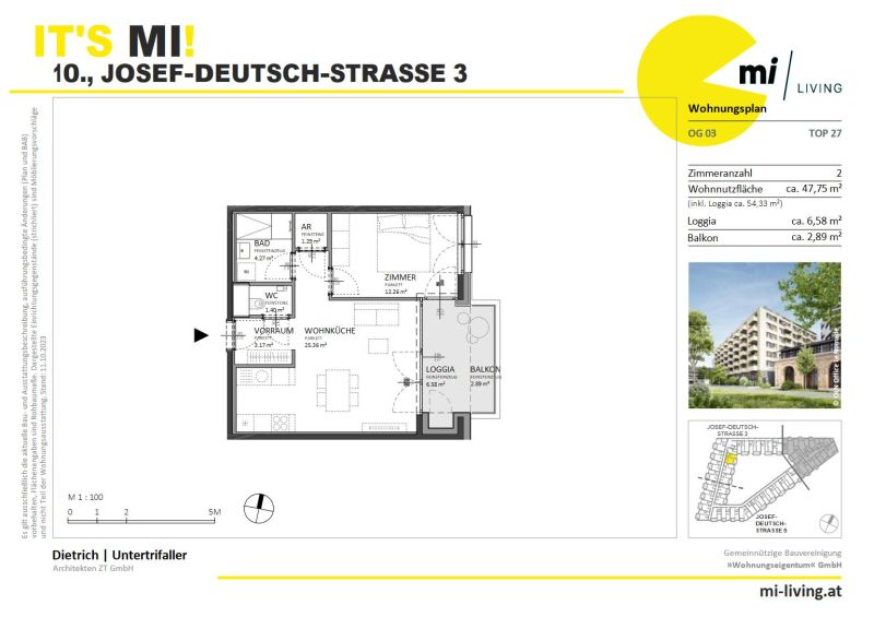 2 Zimmer Neubauwohnung /  / 1100 Wien / Bild 1