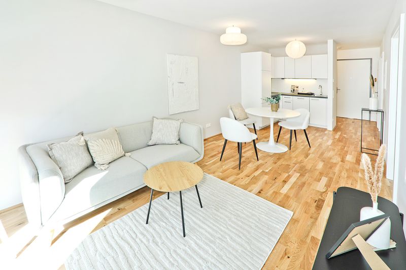 Entspannung pur im eigenen Garten in Hirschstetten! Wunderschne 2-Zimmer-Wohnung mit Terrasse! /  / 1220 Wien / Bild 1