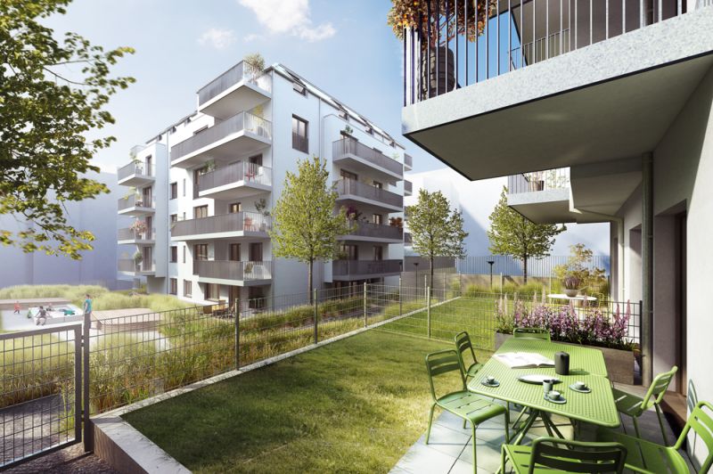 komplette Ruhelage mit Blick ins Grne: 2-Zimmer-Wohnung | U3 Anbindung /  / 1150 Wien / Bild 2