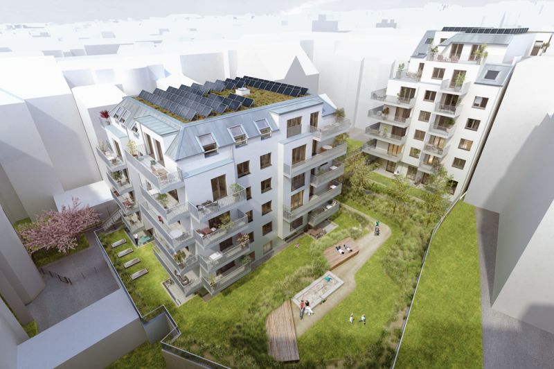 komplette Ruhelage mit Blick ins Grne: 2-Zimmer-Wohnung | U3 Anbindung