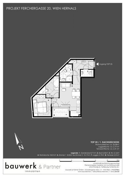 Tolles Neubauprojekt in Hernals | Provisionsfreie Vorsorgewohnung | 3 Zimmer inkl. Terrasse /  / 1170 Wien / Bild 1