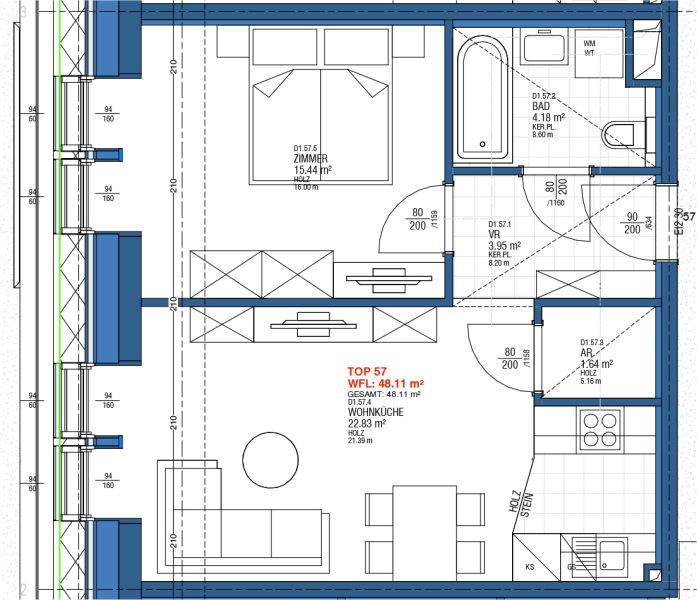Traumhafte Eigentumswohnungen in Ottakring: 2-Zimmer-Apartment in ausgezeichneter Lage | Nhe U3 /  / 1160 Wien / Bild 8
