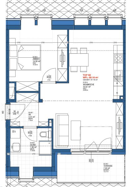 Ottakring: Atemberaubende 2-Zimmer-Eigentumswohnung mit gerumigem Balkon in ausgezeichneter Lage /  / 1160 Wien / Bild 8