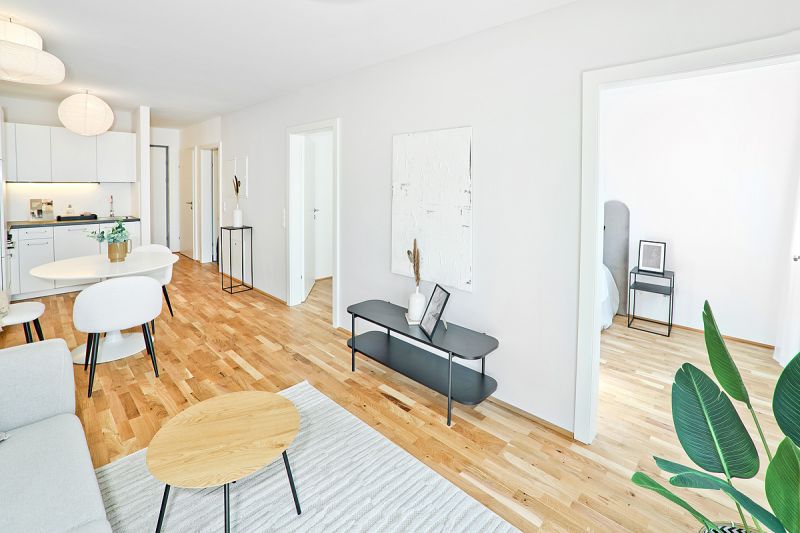 Entspannung pur im eigenen Garten in Hirschstetten! Wunderschöne 2-Zimmer-Wohnung mit Terrasse!