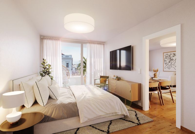 Ideale Wohnungsaufteilung: 3-Zimmer-Wohnung mit Loggia bei jedem Schlafzimmer!
