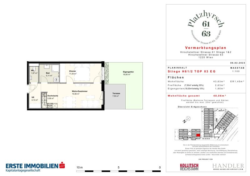 GARTENTRAUM:  die Ruhe genießen im eigenen Garten in Hirschstetten /  / 1220 Wien / Bild 1