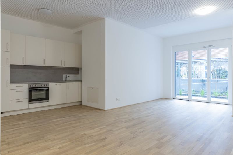 komplette Ruhelage mit Blick ins Grne: 2-Zimmer-Wohnung | Neubau mit Balkon | U3 Anbindung /  / 1150 Wien / Bild 4