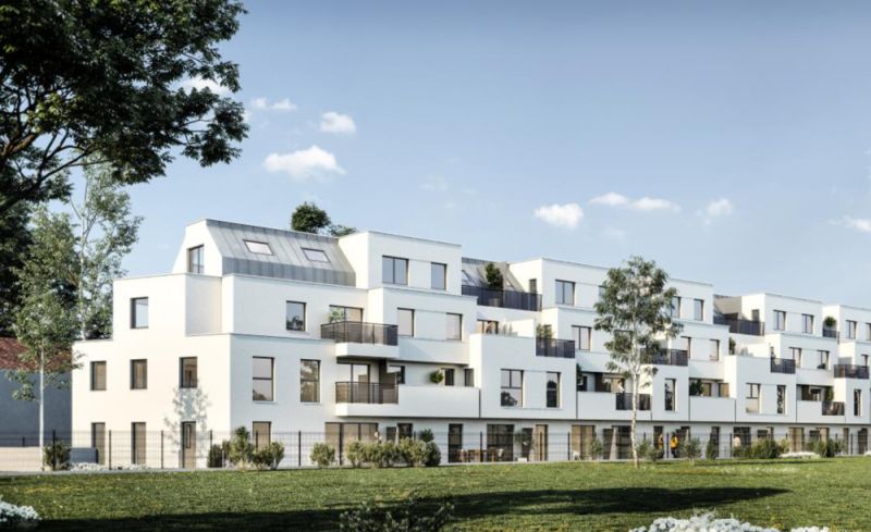 AB AUGUST: TRAUMHAFTE DACHGESCHOSS-WOHNUNG - OFFENE WOHNKCHE - BLICK IN DEN INNENHOF - TOP NEUBAU /  / 1220 Wien / Bild 8