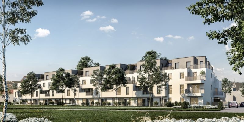 AB AUGUST: TRAUMHAFTE DACHGESCHOSS-WOHNUNG - OFFENE WOHNKCHE - BLICK IN DEN INNENHOF - TOP NEUBAU /  / 1220 Wien / Bild 9