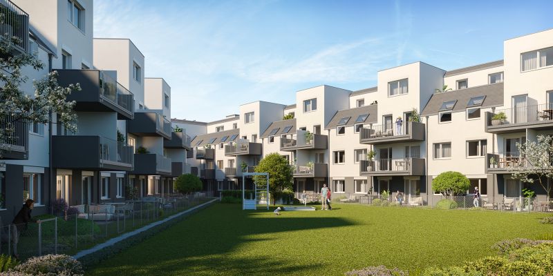 Platzhyrsch - 2-Zimmer-Wohnung mit Balkon - optimaler Grundriss - ausgezeichnete Lage /  / 1220 Wien / Bild 1