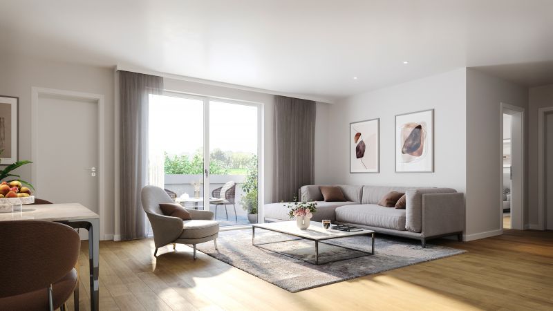 Platzhyrsch - 2-Zimmer-Wohnung mit Balkon - optimaler Grundriss - ausgezeichnete Lage /  / 1220 Wien / Bild 2