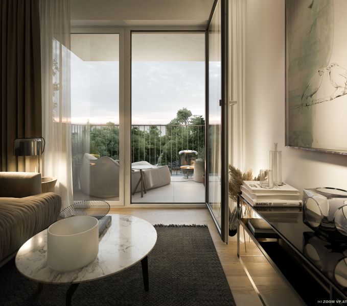 Schicke 1-Zimmer-Vorsorge-Wohnung mit Balkon und Blick ins Grne /  / 1020 Wien / Bild 5