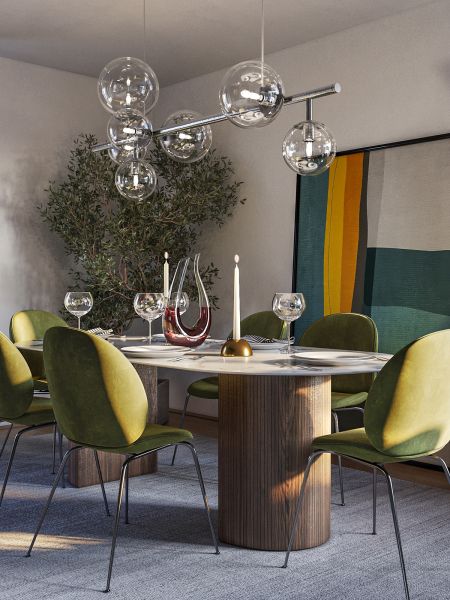 AM HAIN - Lichtdurchflutete Eckwohnung mit viel Platz ? 5 Zimmer mit Balkon am Wertheimsteinpark / / 1190 Wien, Döbling / Wien 19., Döbl / Bild 3