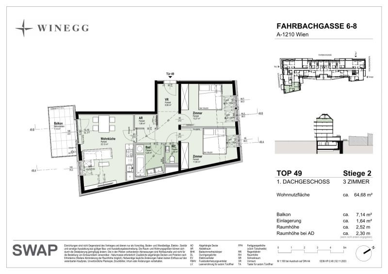 Ihr neues Wohnerlebnis: 3 Zimmer mit Balkon zum Wohlfhlen | Traumhaftes Wohnen PROVISIONSFREI /  / 1210 Wien / Bild 9