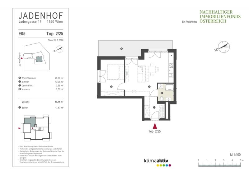 Optimale 2-Zimmer-Wohnung | Top Grundriss | Nhe U3 | Inkl. Einbaukche und Balkon /  / 1150 Wien / Bild 7