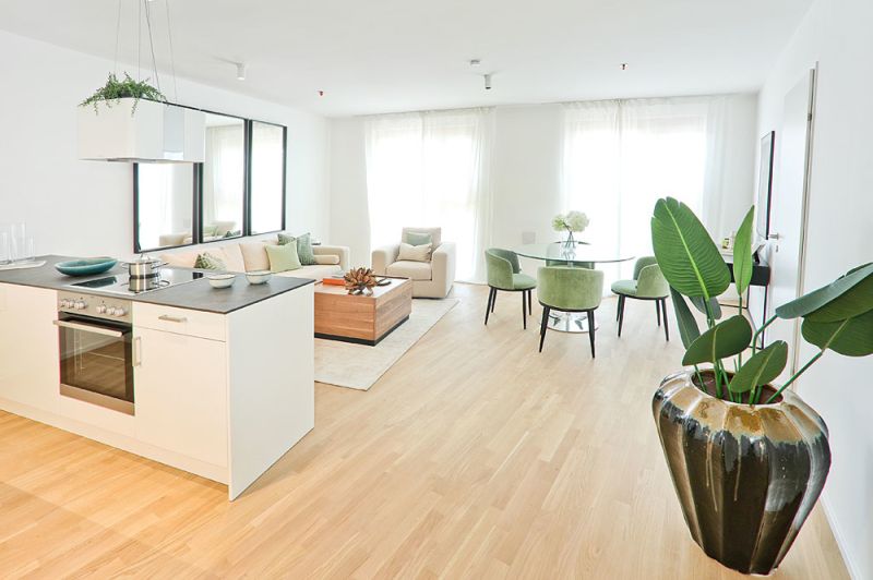 AB AUGUST: Erstklassige 4-Zimmer Wohnung im Metropolitan - PROVISIONSFREI! Mit sdseitigem Balkon! /  / 1100 Wien / Bild 6