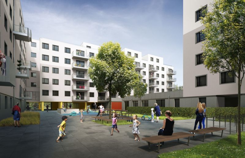 Penthouse Wohnung mit riesiger Terrasse im DG ! Viola Park ? Ihre Wohlf�hloase am Laaer Berg /  / 1100&nbsp;Wien, Favoriten / Bild 2