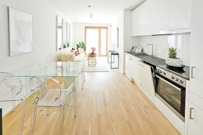 AB SEPTEMBER: Provisionsfreie 2-Zimmer Wohnung mit sdwestseitigem Balkon | moderne Einbaukche /  / 1100 Wien / Bild 1