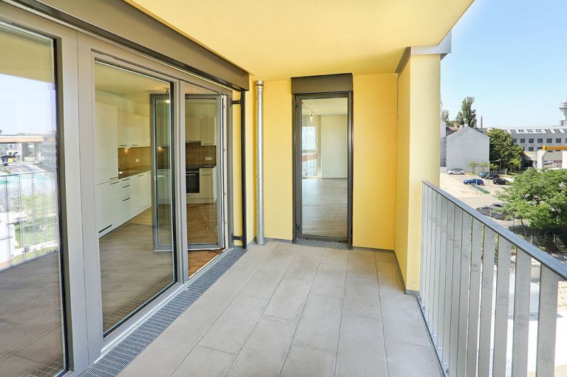 HELLE S�DWESTLAGE MIT BALKON UND HOCHWERTIGER K�CHE SOWIE BADEZIMMER - FU�BODENK�HLUNG /  / 1030&nbsp;Wien / Bild 9