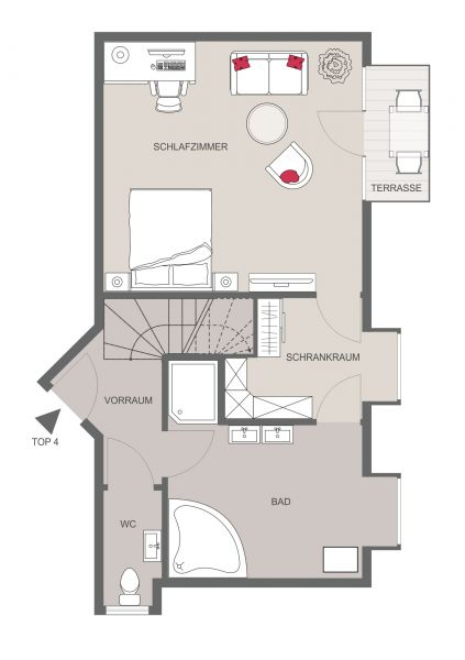 Penthouse mit 2 Terrassen /  / 1190 Wien / Bild 5