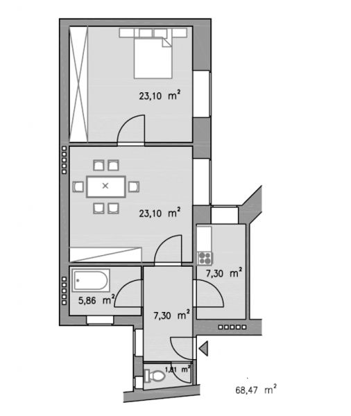 Anlage: 2-Zimmer-Altbauwohnung in Wieden /  / 1040 Wieden / Bild 6
