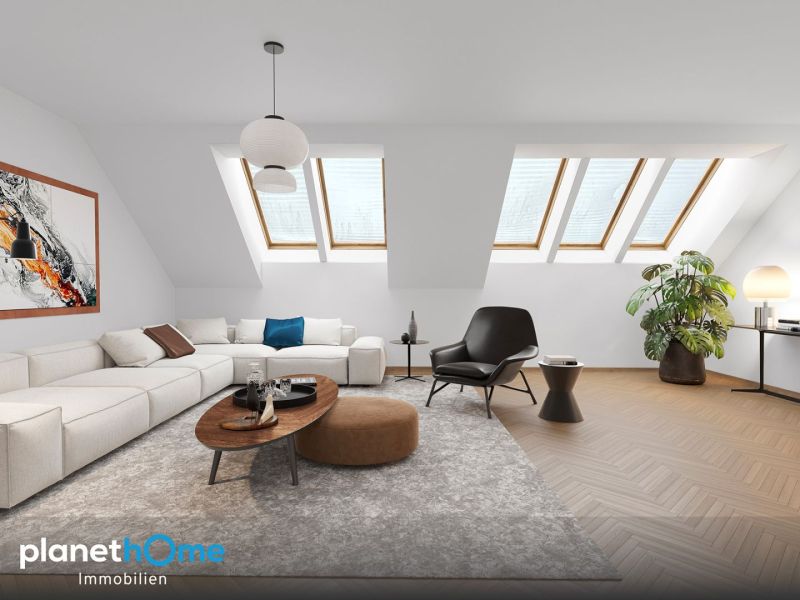 Charmante sonnige Dachgeschoss-Maisonette im Altbau mit 4 Zimmern und Terrasse /  / 1140&nbsp;Wien / Bild 2