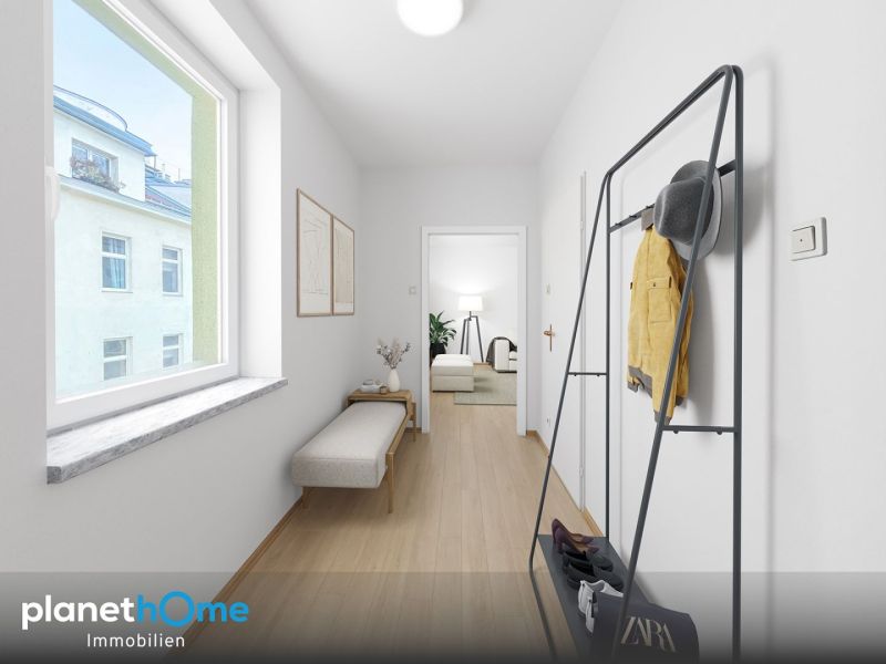 Wohnen in bester Lage ? Ruhige Familienwohnung an der Taborstra�e /  / 1020&nbsp;Wien / Bild 4