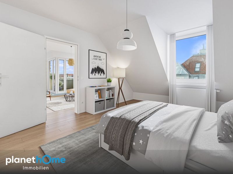 Lichtdurchflutete Dachgeschosswohnung mit traumhaftem Weitblick /  / 1050&nbsp;Wien / Bild 7