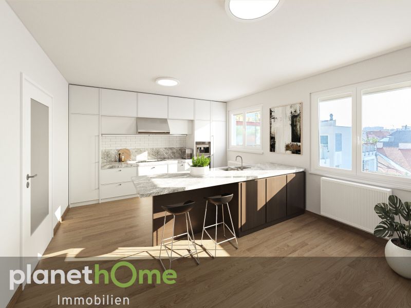 Wunderschne Dachgeschosswohnung mit groer Terrasse - Erstbezug /  / 1050 Wien / Bild 2