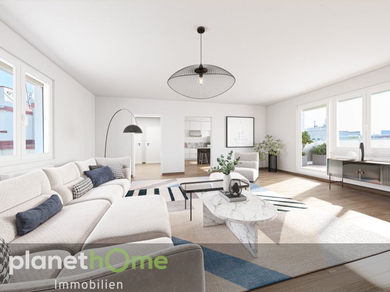 Wunderschne Dachgeschosswohnung mit groer Terrasse - Erstbezug /  / 1050 Wien / Bild 3