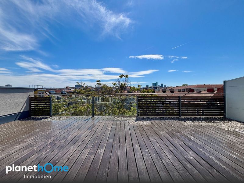 Loftartiger Charme und Panorama ? moderne Dachterrassenwohnung in begehrter Meidlinger Lage