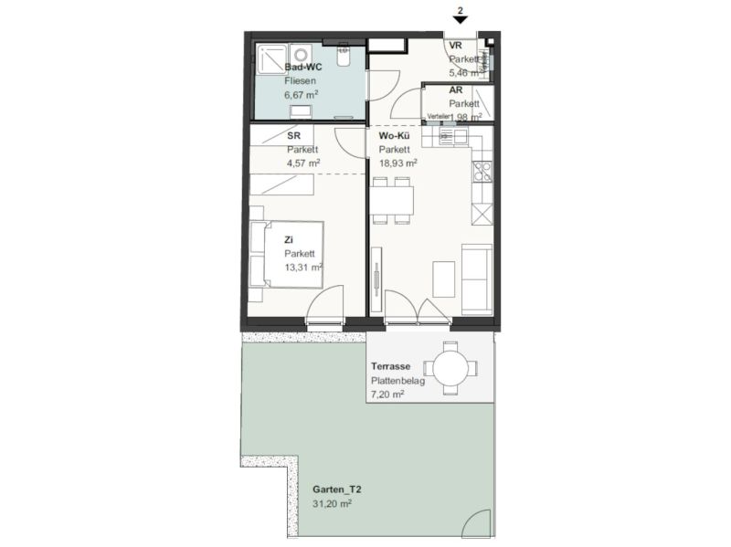 Ideale Neubauwohnung als Vorsorgewohnung / Provisionsfrei /  / 2103 Langenzersdorf / Bild 6