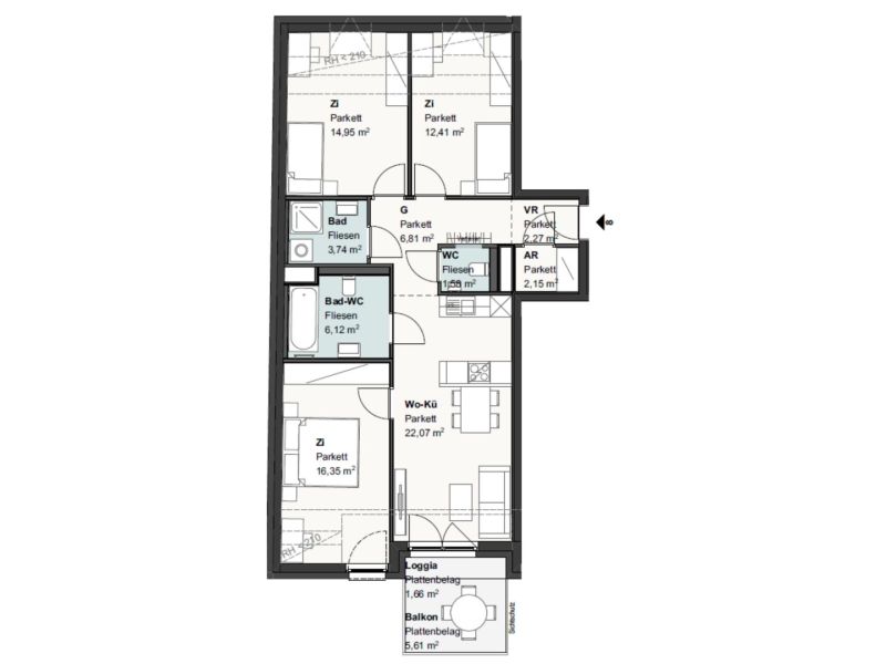 Provisionsfrei / Neubau / konomisch /  / 2103 Langenzersdorf / Bild 6