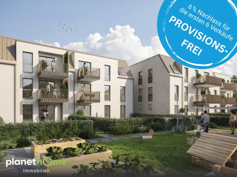 Ideale Neubauwohnung als Vorsorgewohnung / Provisionsfrei