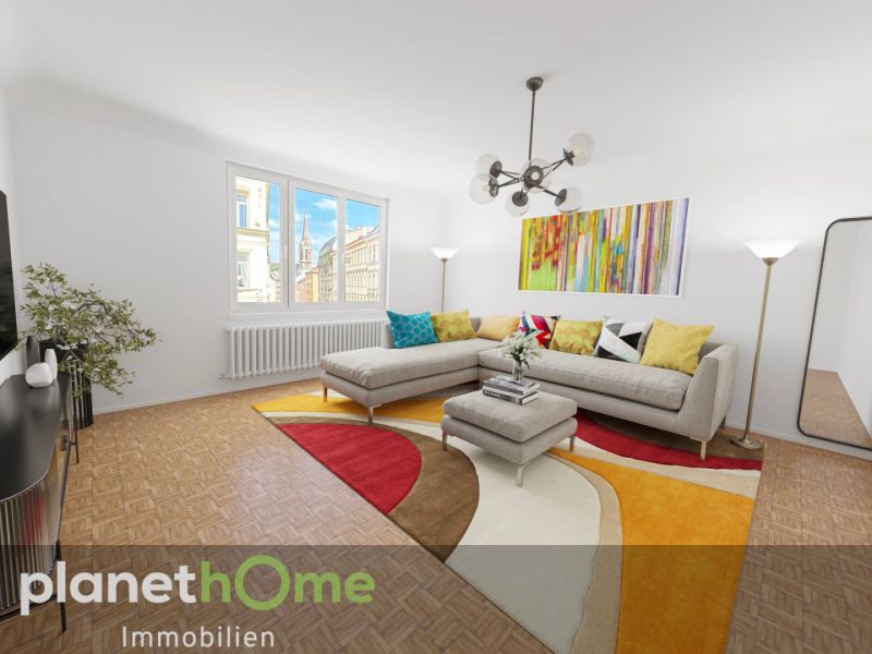 Sehr sympathische 2-Zimmer-Wohnung mit Weitblick in absoluter Bestlage!