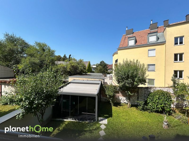 Gartenseite/Loggia/Grünblick