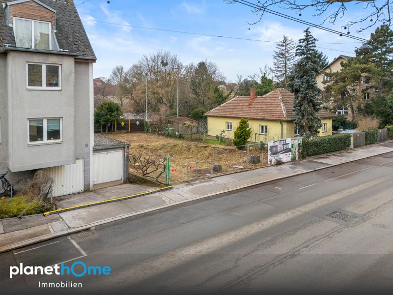 Ebener Baugrund in Hietzing | Unbebaut | Bewilligte Planung | S�dwest-Ausrichtung /  / 1130&nbsp;Wien / Bild 2