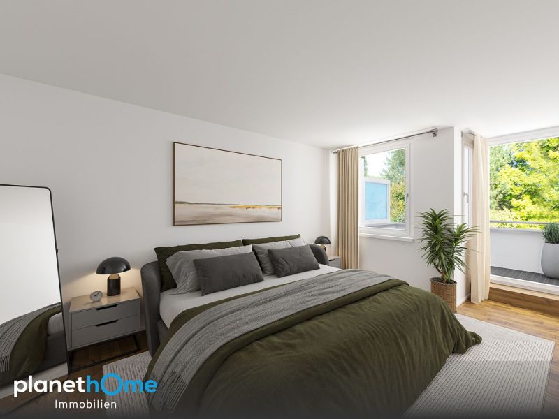Wohnen im Gr�nen  Moderne  4-Zimmer-Wohnung mit zwei Terrassen und Garagenstellplatz am Schafberg /  / 1180&nbsp;Wien / Bild 8