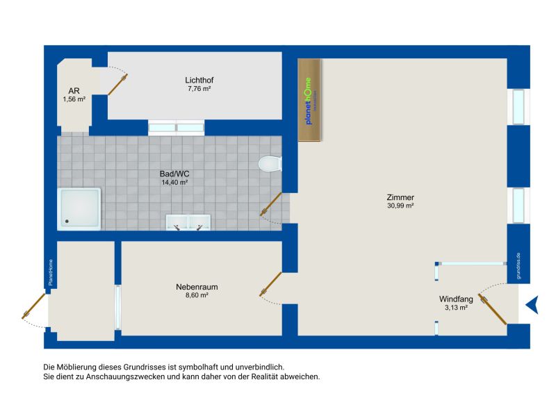 Wohnen oder Praxis ? stilvoller Altbau in Bestlage / / 1040 Wien / Bild 7