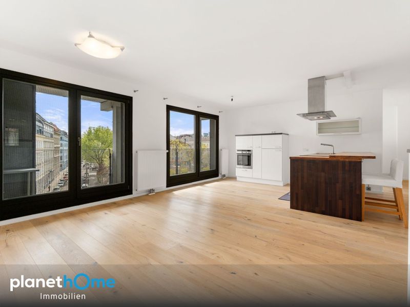 "AM HUNDSTURM" ? Lichtdurchflutetes 2-Zimmer-Loft mit gro�er Loggia &amp; Parkblick /  / 1050&nbsp;Wien / Bild 0