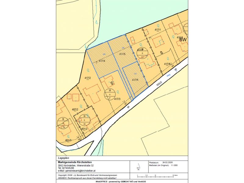 Gr�nlage mit Ausblick /  / 3062&nbsp;Kirchstetten / Bild 2