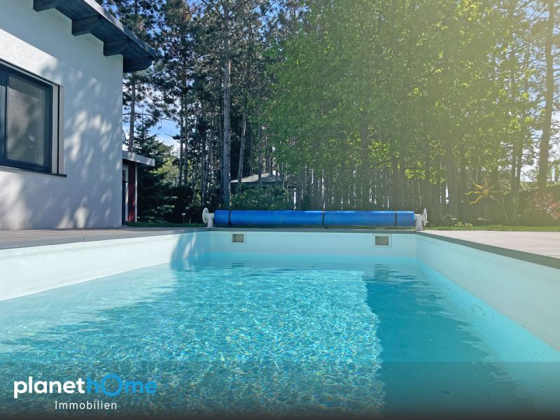Luxuri�ses Wohnen mit Einliegerwohnung, Pool und beeindruckendem Naturflair /  / 2604&nbsp;Theresienfeld / Bild 1