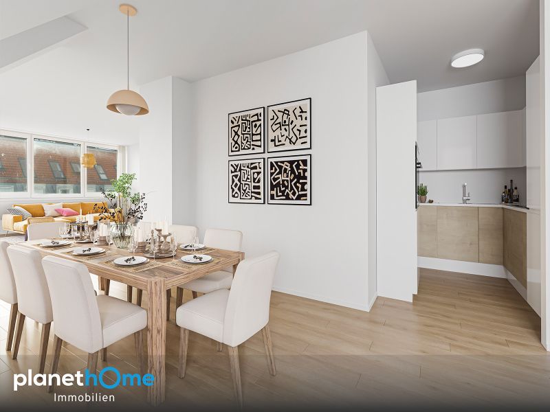 Maisonette-Dachgeschoss: Licht, Luft und viele tolle Gestaltungsmöglichkeiten / / 1050 Wien / Bild 3